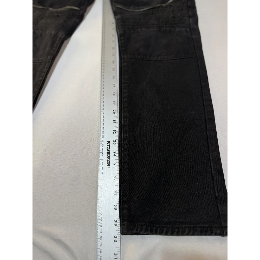 Red Ape Men's Sz 38 Straight Leg Fly‎ Front Hip Hop Baggy Grunge Y2K Streetwear